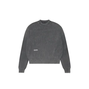 Mertra Waffle Knit (Washed Grey)
