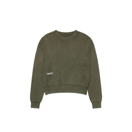 Mertra Waffle Knit (Washed Green)